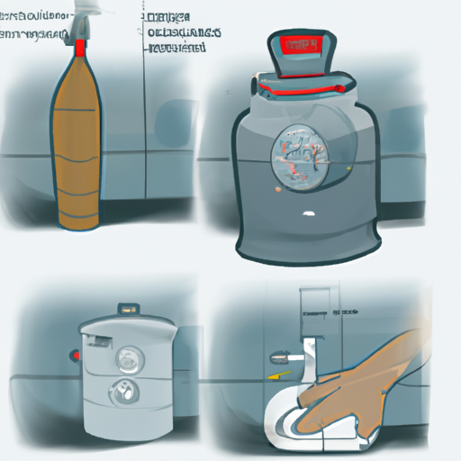3. המחשה המדגימה את ההיבט החיסכון בזמן של שימוש בבקבוק לחץ במטבח מוסדי עמוס.